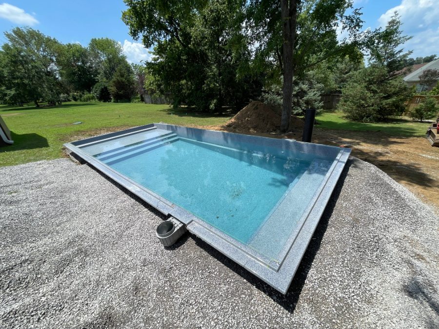 Nivelamento do Entorno da Piscina Granitada® Fiber