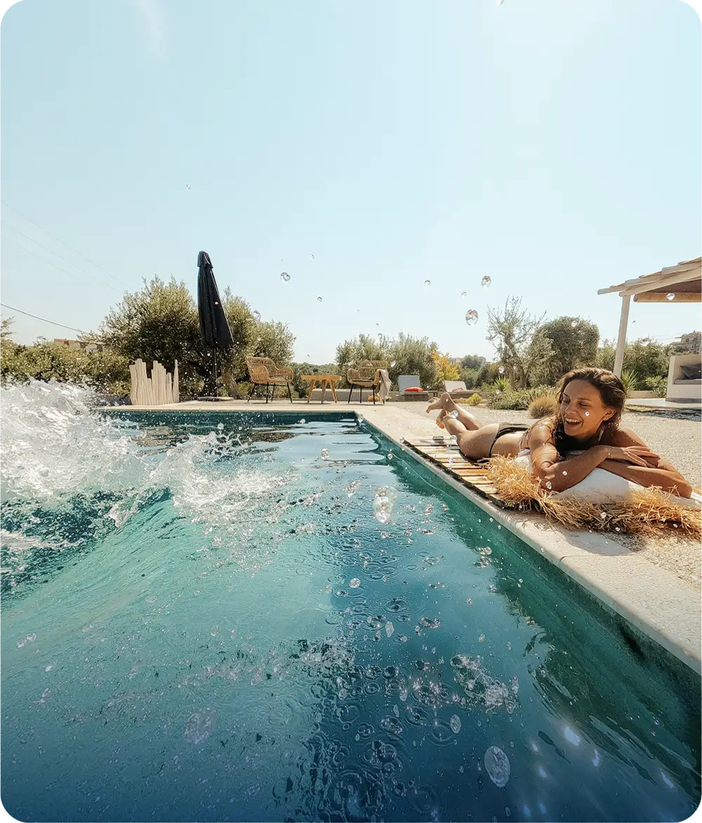 Piscina Granitada® Fiber cor Hijau