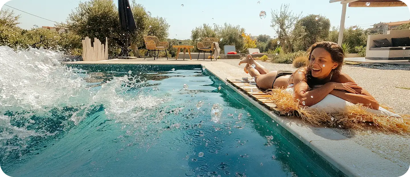 Piscina Granitada® Fiber cor Hijau