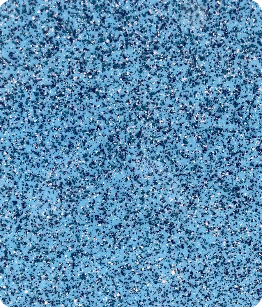 Amostra da cor Sky Blue