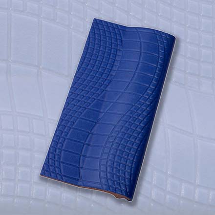 BORDA CERMICA PASTILHADO AZUL ROYAL